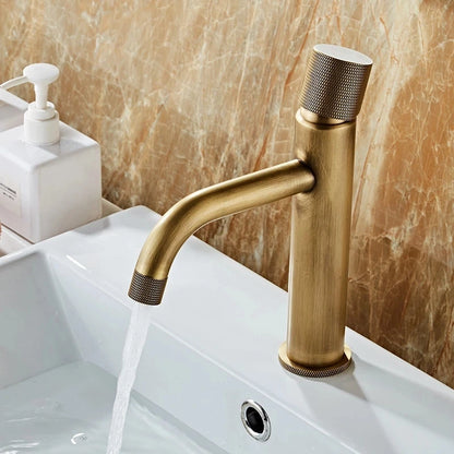 Basin Faucets Antique Bronze Bathroom Faucet & Cold