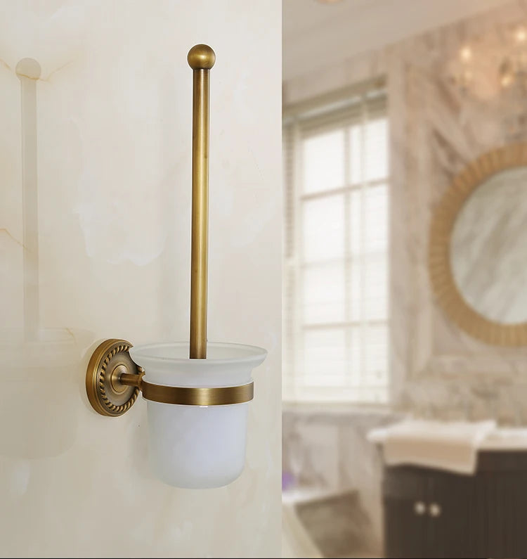Solid Brass Bathroom Hardware Sets Antique Bronze Bath
