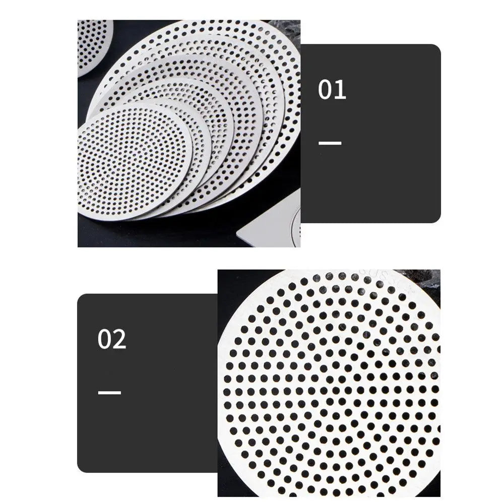 304 Stainless Steel Floor Drains Net Cover Sink