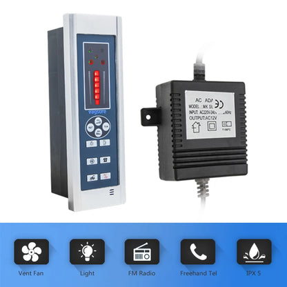 Ce Fm Radio Shower Controller Kit Shower Room