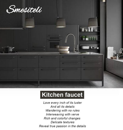 Smesiteli Gun Gray Brass Hole Deck Mounted 360