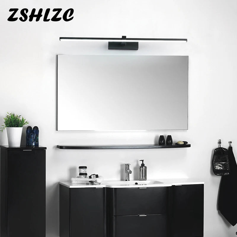 Modern Led Wall Lamp 120 100 80cm Mirror