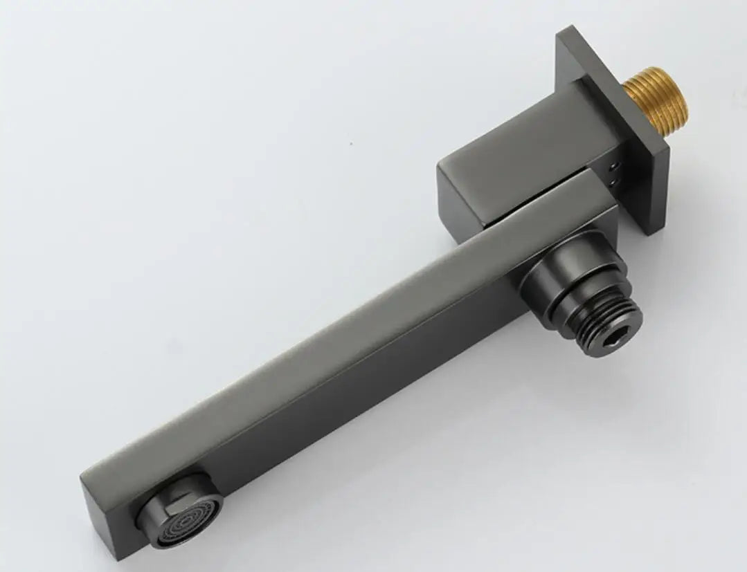 Brushed Gold Or Black Wall Mounted Faucet Diverter