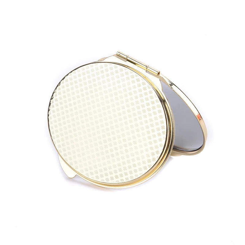 1pcs Cosmetic Magnifying Make Up Mirror Round Pocket
