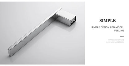 Stainless Steel Bathroom Wall Shelf Towel Bar Rack