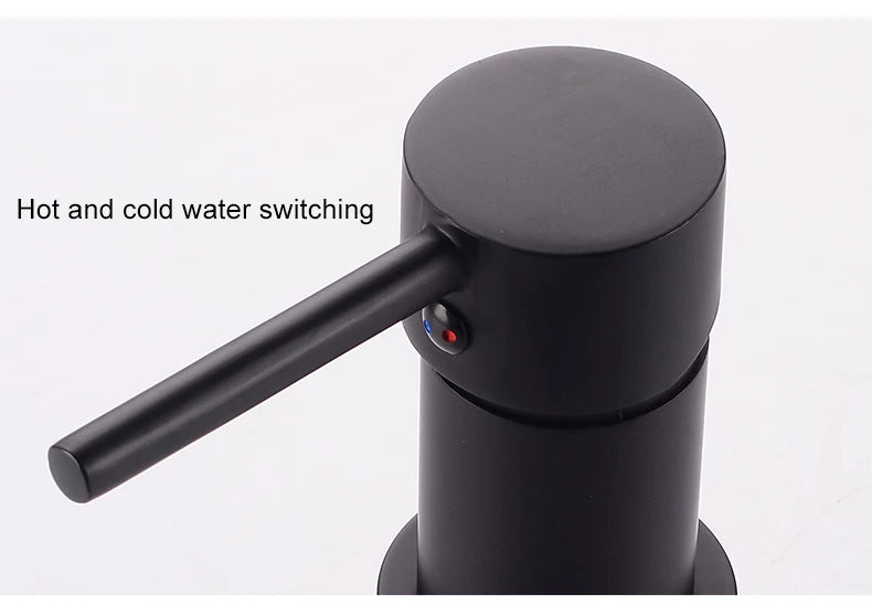 Ellen Bathtub Faucets Holes Black Cold Bath Shower