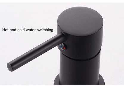 Ellen Bathtub Faucets Holes Black Cold Bath Shower