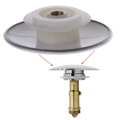 1pc Basin Bounce Button Pop-Up Drain Plug Sink