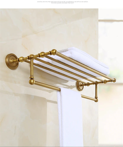 Solid Brass Bathroom Hardware Sets Antique Bronze Bath