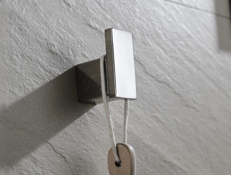 Stainless Steel Bathroom Wall Shelf Towel Bar Rack