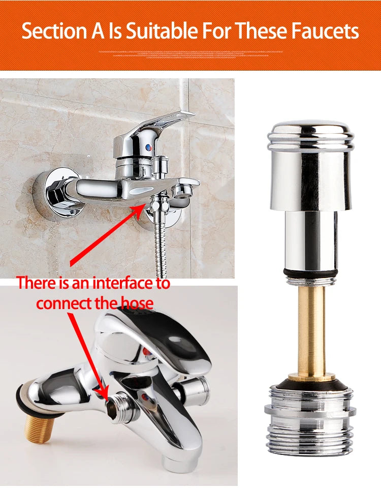 Water Leakage Repair Part Shower Faucet Lower Outlet