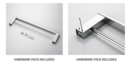 Stainless Steel Bathroom Wall Shelf Towel Bar Rack