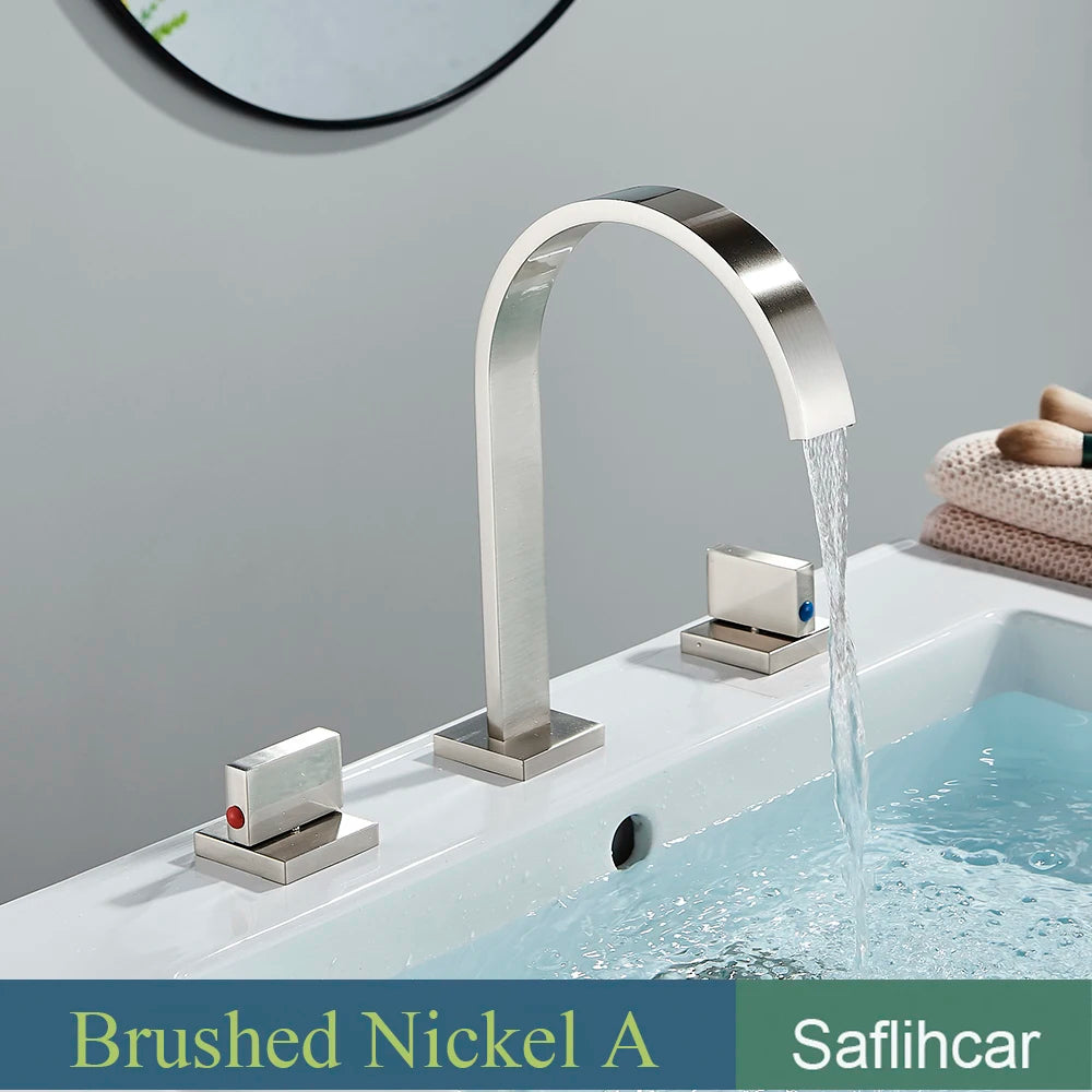Black Bathroom Basin Faucet Cold Water Mixer Faucets