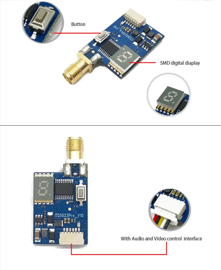 8g Fpv Receiver Uvc Video Downlink Otg Vr