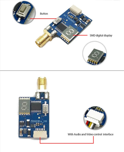 8g Fpv Receiver Uvc Video Downlink Otg Vr