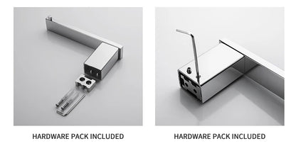 Stainless Steel Bathroom Wall Shelf Towel Bar Rack