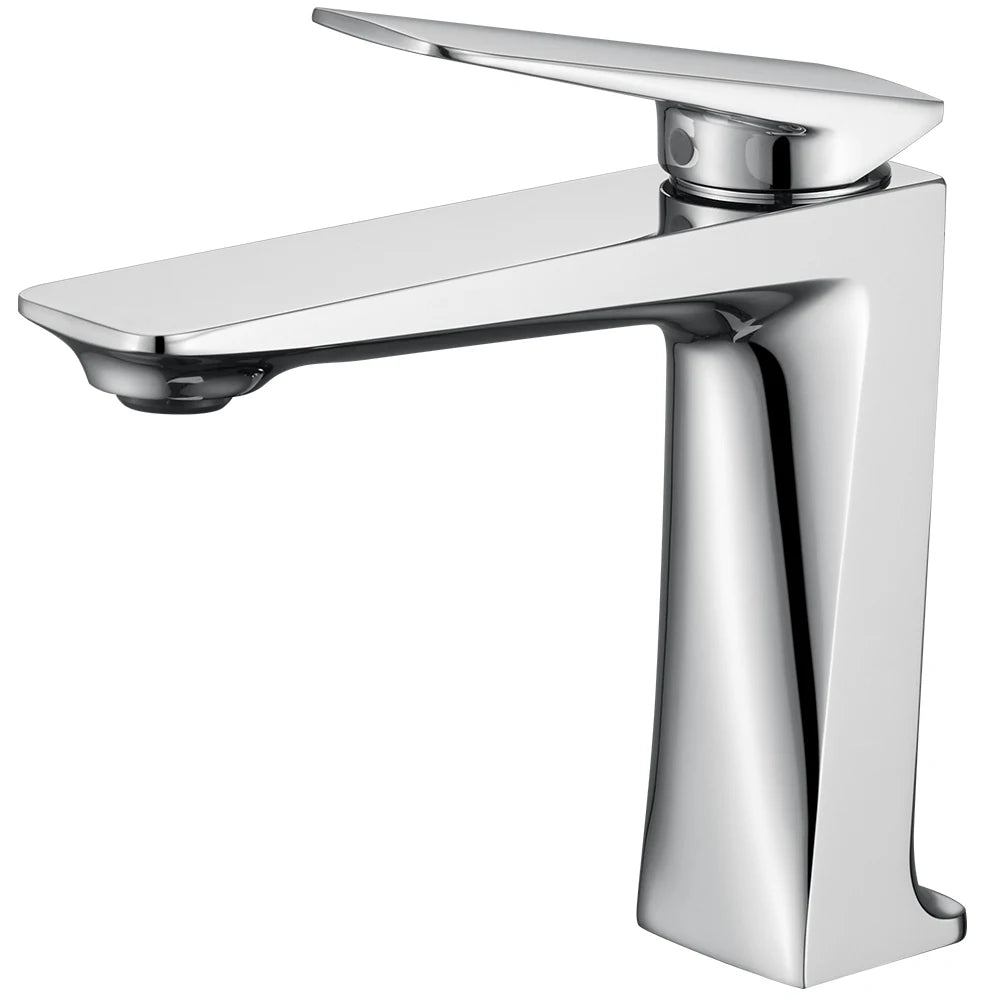 Bathroom Sink Faucet Deck Mount Brass Cold Mixer