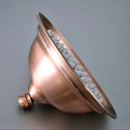 Antique Red Copper Brass Bathroom Rain Shower Head