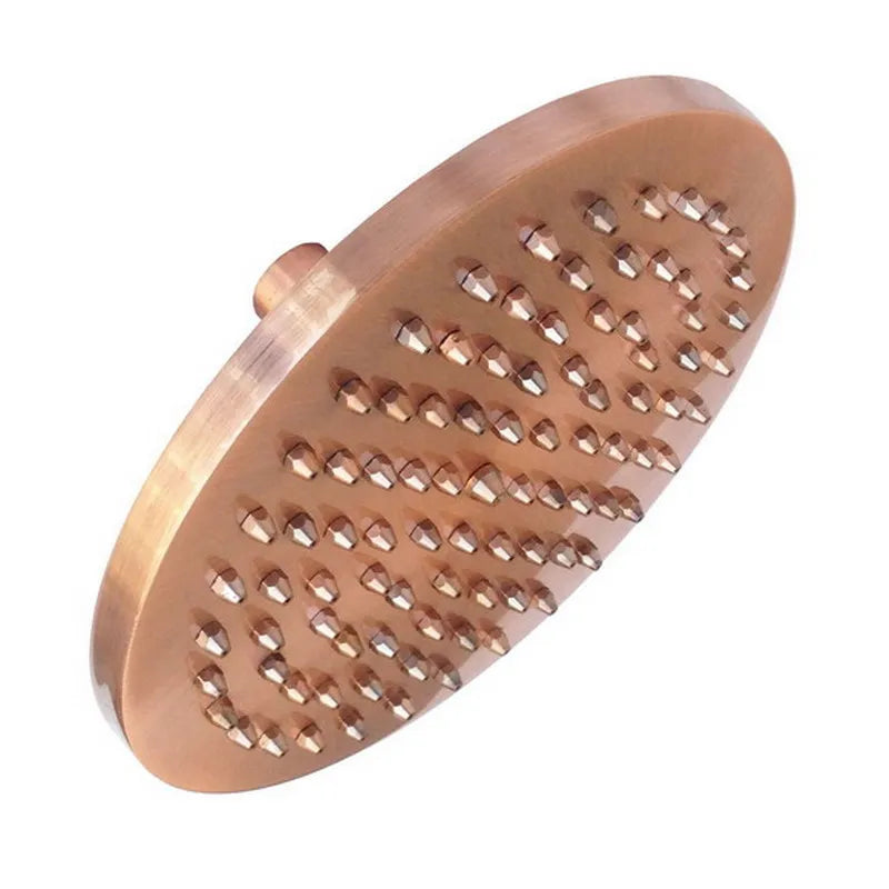 Antique Red Copper Brass Bathroom Rain Shower Head