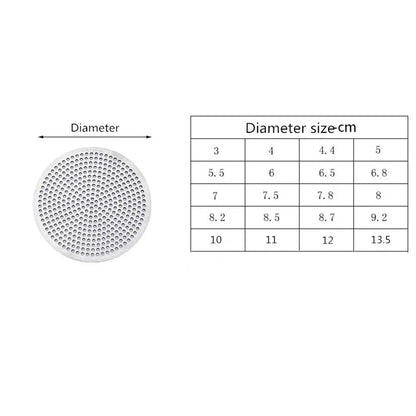 304 Stainless Steel Floor Drains Net Cover Sink