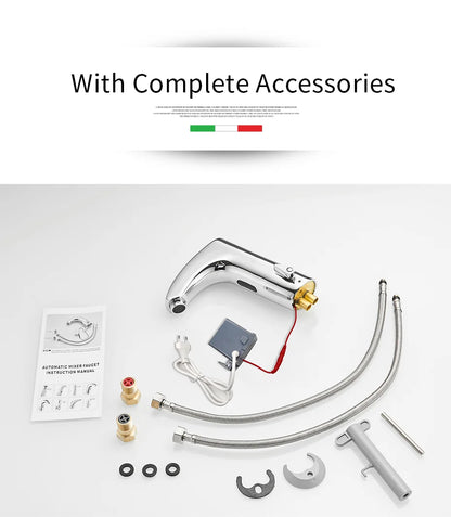 Bathroom Faucet Electric Automatic Sensor Faucet Touchless Sink