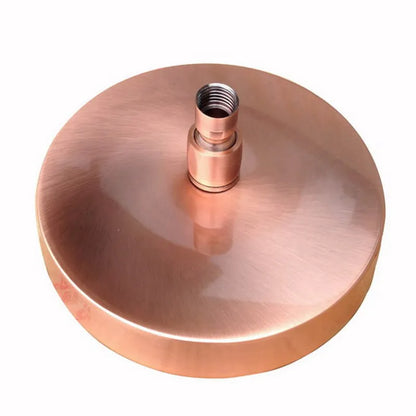 Antique Red Copper Brass Bathroom Rain Shower Head
