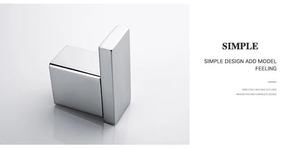 Stainless Steel Bathroom Wall Shelf Towel Bar Rack