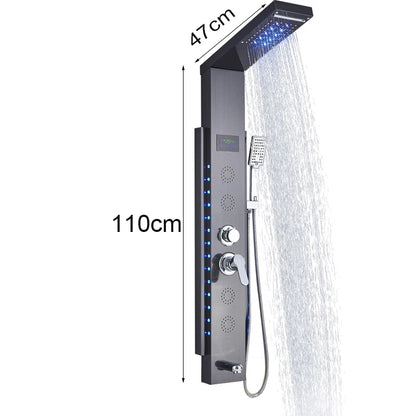 Myqualife Top Design Led Shower Panel Function Bathroom