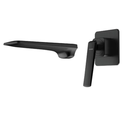 Black Rose Gold Wall Mounted Bathroom Basin Sink