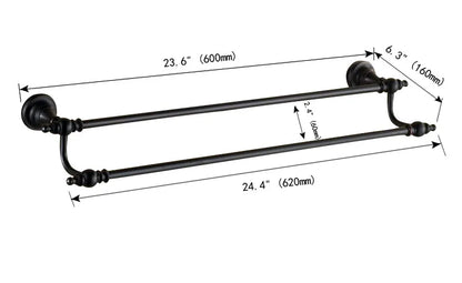 Black Oil Rubbed Bronze Brass Bathroom Bath Hardware