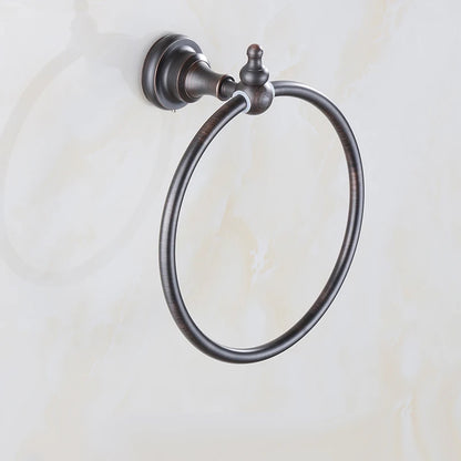 Oil Rubbed Bronze Bathroom Towel Shelf Towel Holder