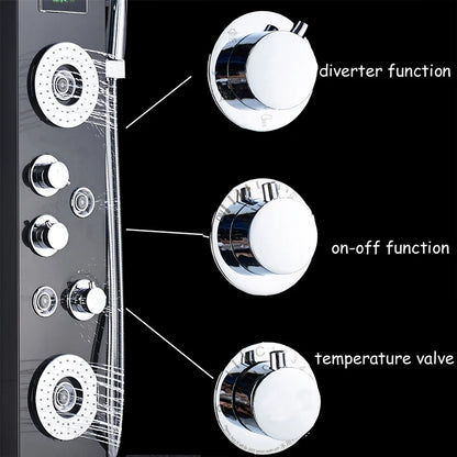 Led Light Bathroom Shower Faucet Led Rainfall Shower
