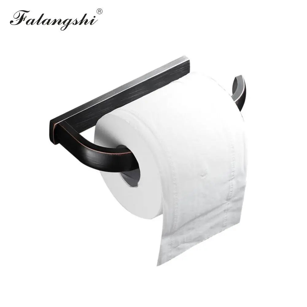 Copper Brass Brushed Toilet Paper Holder Chrome Black