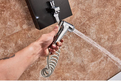 Led Light Shower Faucet Bathroom Waterfall Rain Black