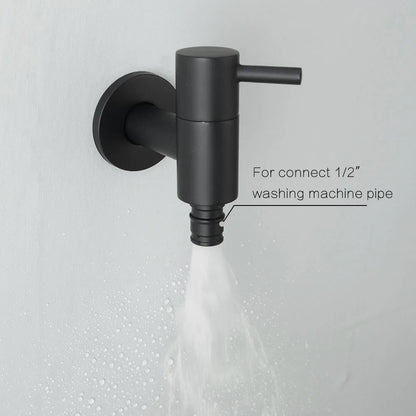 Outdoor Garden Wall Mounted Basin Faucet Bathroom Washing