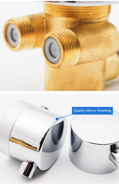 Vagsure 2/3/4/5ways Outlet Brass Mixing Valve Diverter