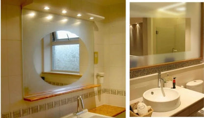 Bathroom Mirror Shower Protective Film Anti Fog Window
