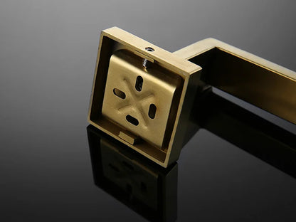 Gold Brushed Bathroom Hardware Towel Bar Rail Toilet