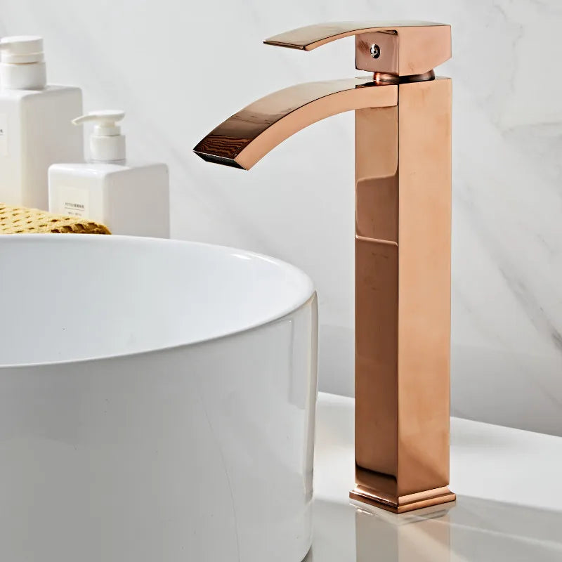 Basin Faucet Brass Bathroom Faucet Handle Torneiras Para