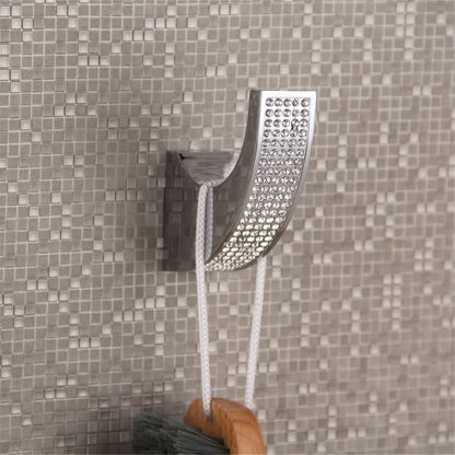 Czech Crystal Bathroom Hardware Robe Hook Towel Rail