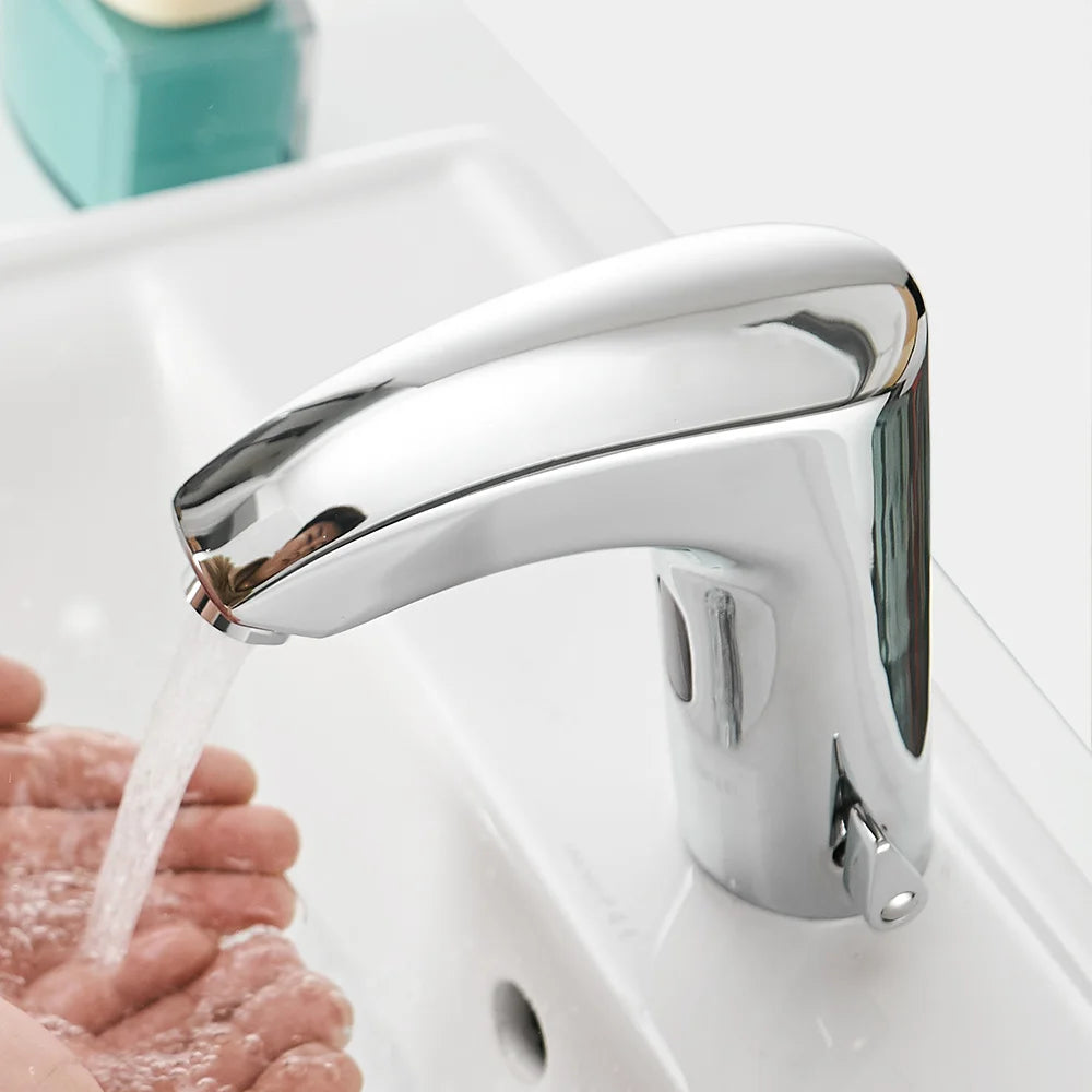 Bathroom Faucet Electric Automatic Sensor Faucet Touchless Sink