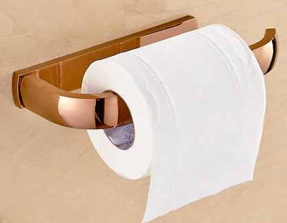 Copper Brass Brushed Toilet Paper Holder Chrome Black