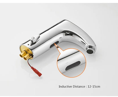 Bathroom Faucet Electric Automatic Sensor Faucet Touchless Sink