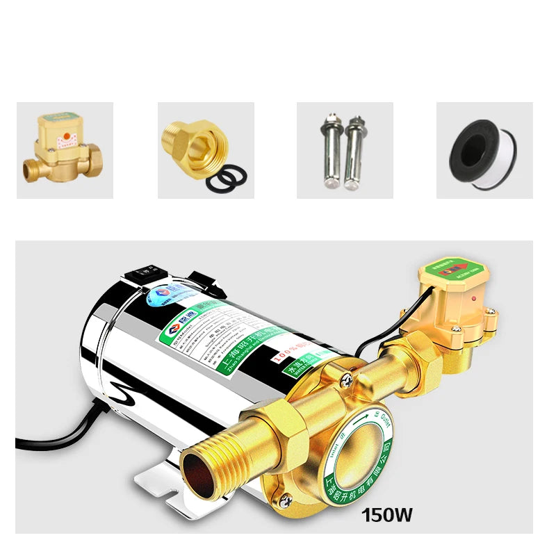 220v 150w Stainless Steel Automatic Mini Booster Water