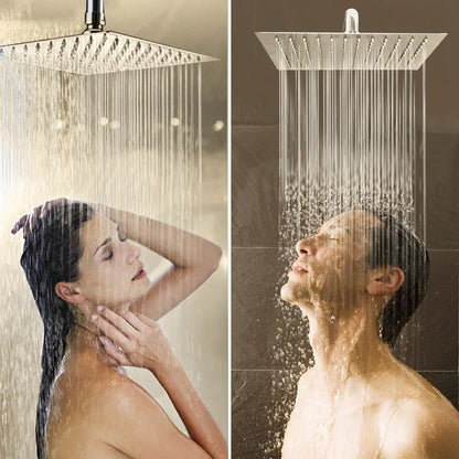 Stainless Steel Ultrathin Shower Head 16 Rainfall Shower