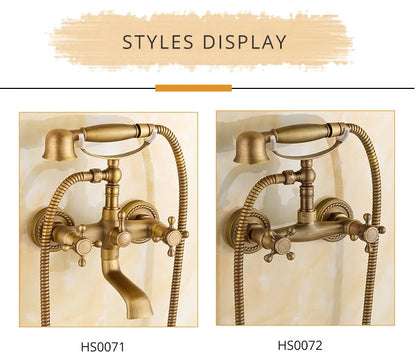 Zgrk Bathtub Faucets Brass Bathroom Faucet Mixer Tap
