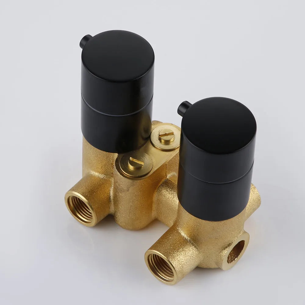 Solid Brass Trim Volume Theremostatic Mixing Valve 1/2
