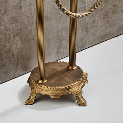 Luxury Antique Brass Bathroom Floor Mounted Standing Bathtub
