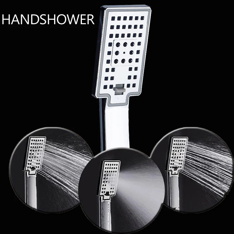 Led Light Shower Panel Faucet Waterfall Rain Shower