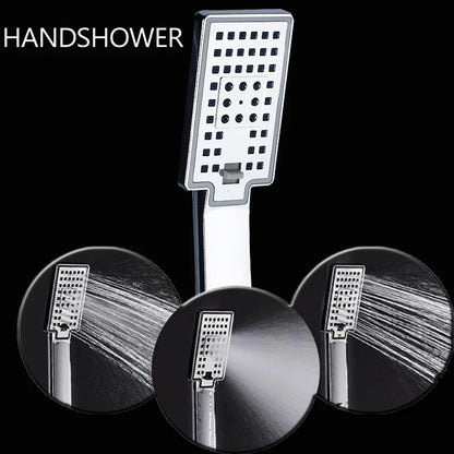 Led Light Shower Panel Faucet Waterfall Rain Shower
